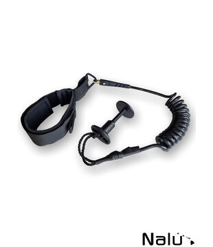 FLOOD Bodyboard Leash Coiled