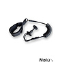 FLOOD Bodyboard Leash Coiled