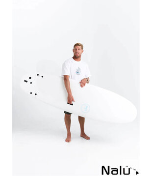 MF 8'0" Beastie Super Soft White Teal