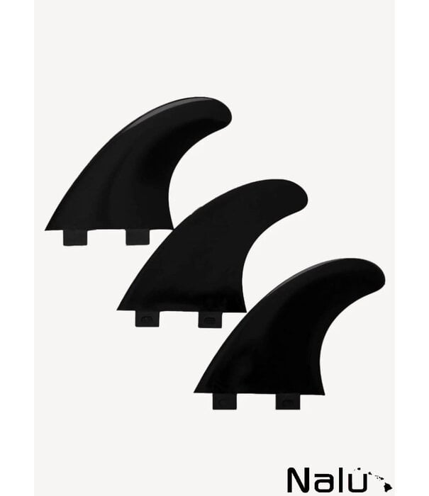 Devoted Devoted Thruster Fin Set Nylon Dual Tab FCS