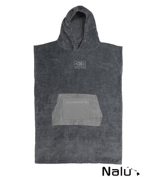 Ocean & Earth Kids Hooded Poncho Asphalt