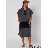 Ocean & Earth Day Break Poncho Charcoal