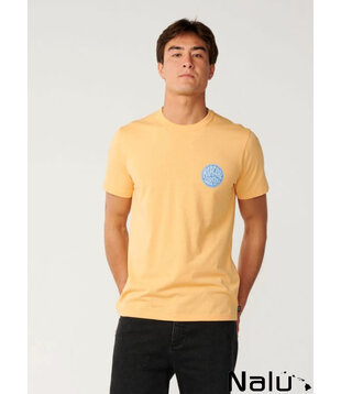 Rip Curl Streamline Logo Tee Buff Orange