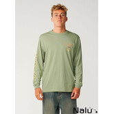 Rip Curl Fade Out Icons Longsleeve T-shirt Sage
