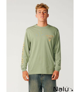 Rip Curl Fade Out Icons Longsleeve T-shirt Sage