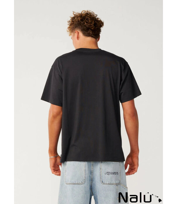 Rip Curl Rip Curl Rip Script Icon Washed Black