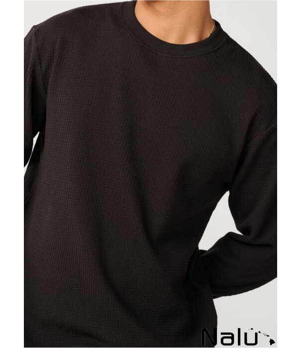 Rip Curl Rip Curl Premium Surf Waffle Washed Black