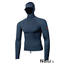 Florence Marine X Long Sleeve Hooded Rashguard Dark Navy