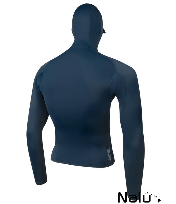 Florence Marine X Florence Marine X Long Sleeve Hooded Rashguard Dark Navy