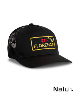 Florence Marine X Island Trucker Hat Black