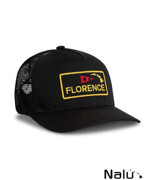 Florence Marine X Island Trucker Hat Black