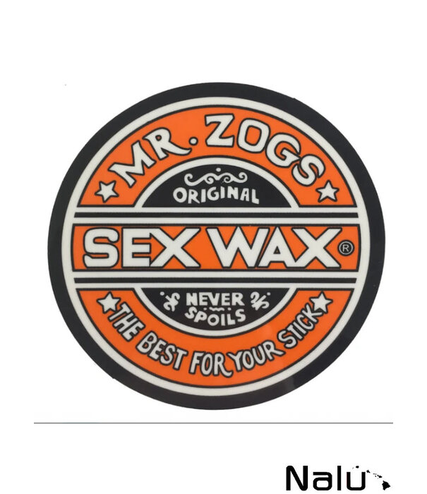 Sex Wax Sex Wax 7' (18cm) Circular Original Logo Sticker