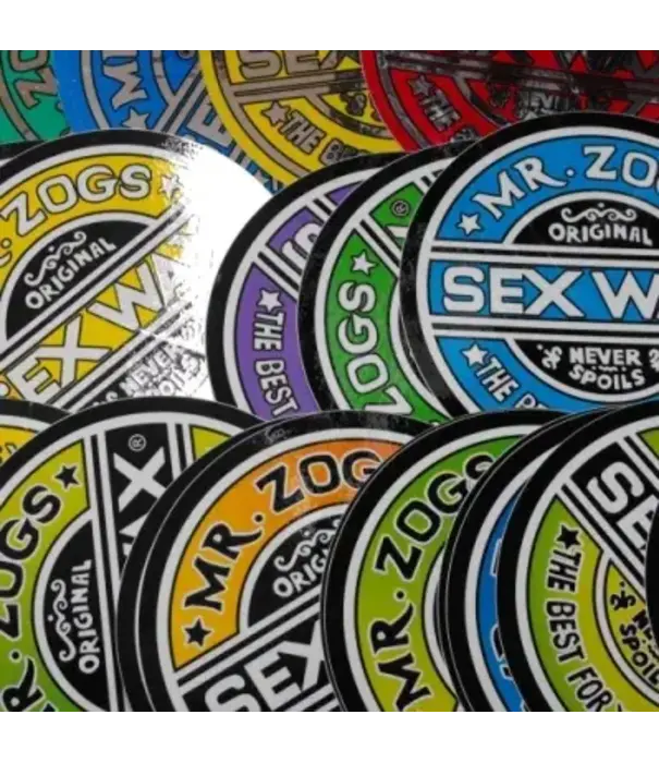 Sex Wax Sex Wax 7' (18cm) Circular Original Logo Sticker