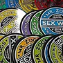 Sex Wax 7' (18cm) Circular Original Logo Sticker