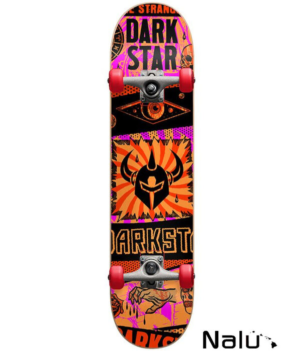 Darkstar Skateboard Darkstar 7.875 Collapse FP Complete Skateboard Orange