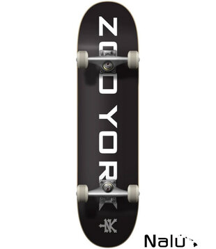 Zoo York 8.0 OG 95 Logo Block Complete board Black/White