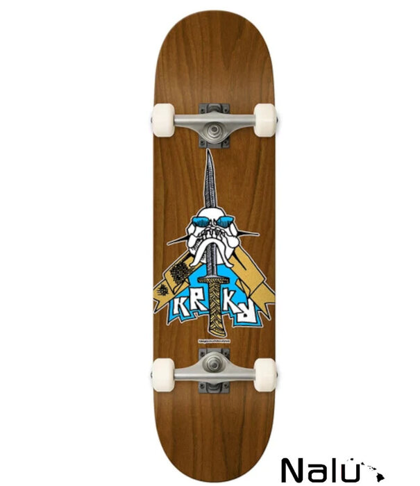 Krooked Skateboard Krooked 8.5 Skull Sword Complete Skateboard