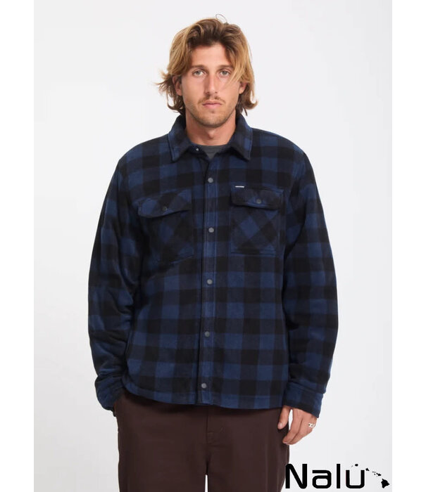 Volcom Volcom Bowered II Fleece Shirt Marine