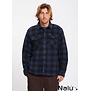 Volcom Bowered II Fleece Shirt Marine