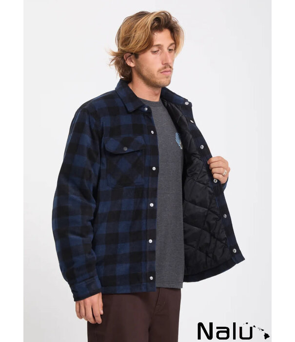 Volcom Volcom Bowered II Fleece Shirt Marine