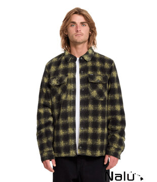 Volcom Bowered II Fleece Shirt Mustard