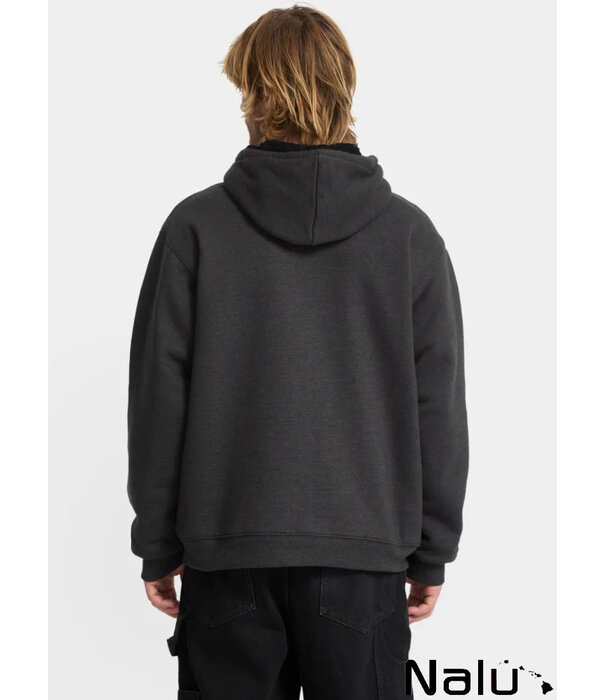 Volcom Volcom Single Stone Lined Zip Hoodie Heather Black