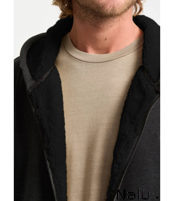 Volcom Volcom Single Stone Lined Zip Hoodie Heather Black