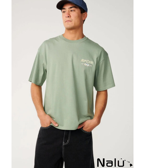 Rip Curl Rip Curl Heritage Icon Tee Sage