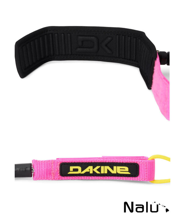 Dakine Dakine 6Ft X 1/4 Kainui Team Small Leash Brooks Black Neon