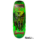 Heroin 10.6 Swampy KO2 Slime Face Skateboard Deck