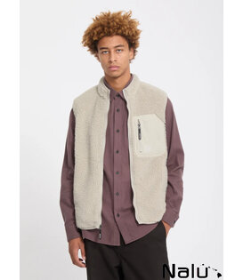 Volcom Muzzer Fuzzar Vest Stone