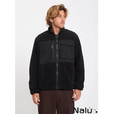 Volcom Storm Stone Zip Sherpa Jacket Raisin