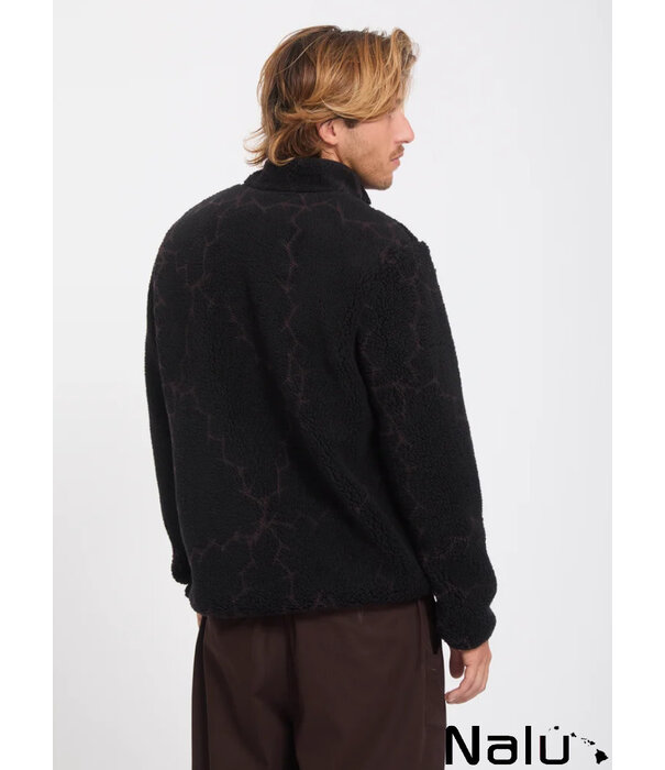 Volcom Volcom Storm Stone Zip Sherpa Jacket Raisin