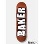 Baker 8.25 B2 Shape Brand Logo Skateboard Deck  Veneer