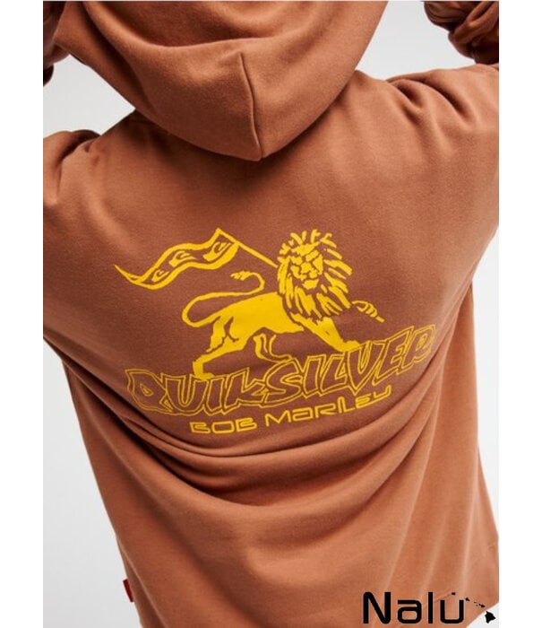 Quiksilver Quiksilver Bob Marley Zion Hoodie Brown