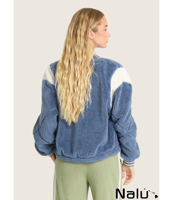 Billabong Billabong Batter Sherpa Fleece Smoke Blue