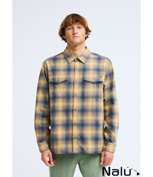 Billabong Ventura Shirt Blue Grahite