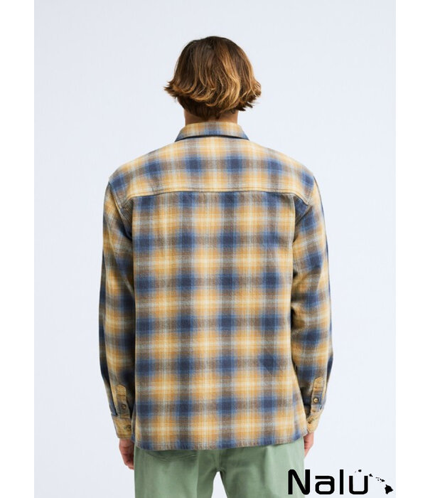 Billabong Billabong Ventura Shirt Blue Grahite