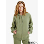 Roxy Surf Stoked Zipped Brushed Oil Green