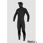 O'Neill 5/4 Kids Hyperfreak Plus Chest Zip Full Wetsuit w/Hood Black
