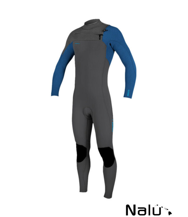 O'Neill O'Neill 5/4mm Youth Hyperfreak + Chest Zip Full Tempsteel/Twil