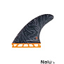 Surflogic Small Thruster Fin Set Performance Series Orange