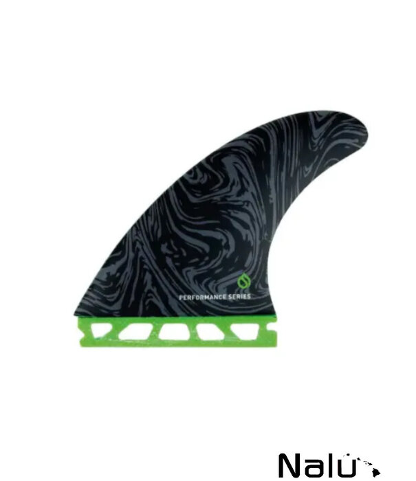 Surflogic Surflogic Medium Thruster Fin Set Performance Series Green