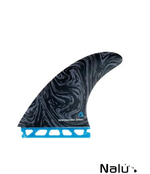 Surflogic Large Thruster Fin Set Performance Series Blue