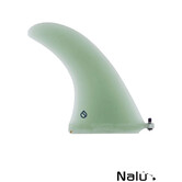 Surflogic 9" Longboard Fin Classic Clear