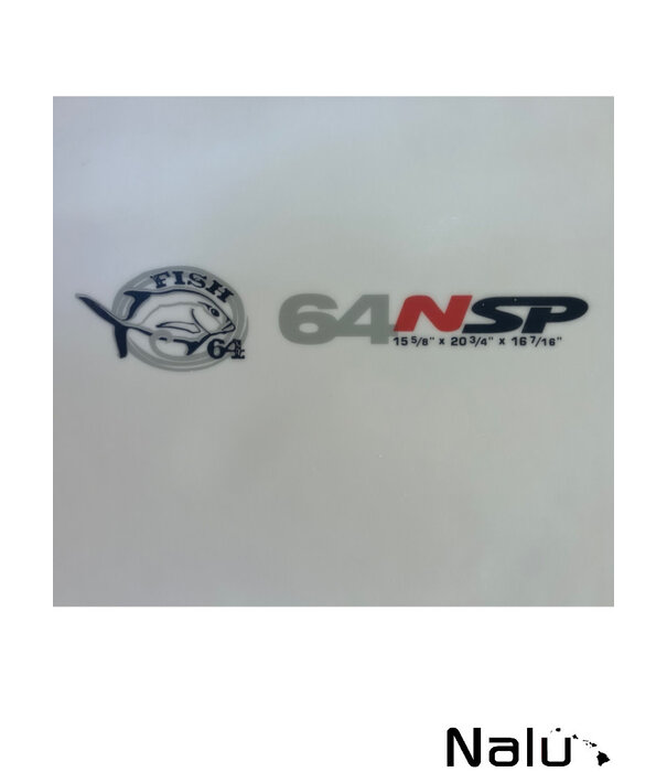 NSP NSP 6'4" Fish Gebruikt