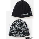 Rip Curl Archive Skull Reversible Beanie Black Grey