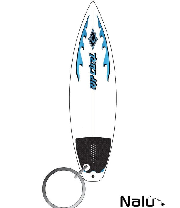 Rip Curl Rip Curl Surfplank sleutelhanger Key Ring White/Blue