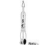 Slater 6' Reg Leash 7mm White