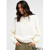 Roxy Frostbeam Oversized Sweater Coconut Milk
